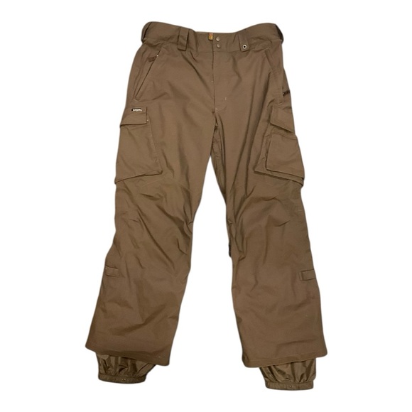 🏔️ Burton Cargo Snowboard Pants Men’s Large Brown Ski Snowboard Outdoor - Picture 2 of 11